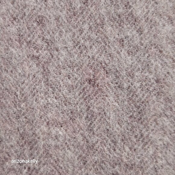 Wool Scarf Neutral Colors Stripe - Picture 3 of 13